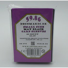 60 Docsmagic.de Mat Black Card Sleeves Small Size 62 x 89