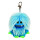 Carletto Ty 37331 - Fang Clip Frizzy mit Glitzeraugen, 8.5 cm, blau