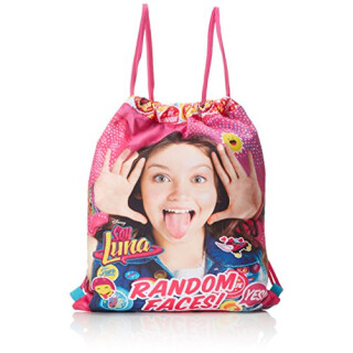 Soy Luna ,  Kinder Strandtasche Azul y Rosa 40 cm