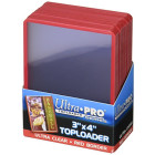 Ultra Pro  - Toploader - 3 x 4" Red Border (25...