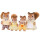Sylvanian Families Walnut Squirrel Family