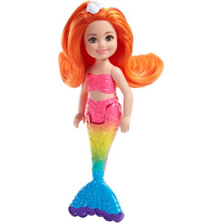 Mattel Barbie FKN05 Barbie Dreamtopia Mini-Meerjungfrau: Regenbogen-Chelsea