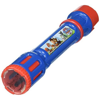 Joy Toy 40315 - Paw Patrol Taschenlampe mit 6 austauschbaren Linsen zum Projizieren