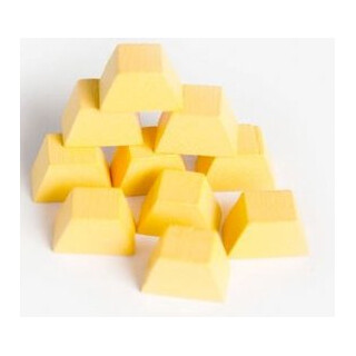 Mayday Games Gold - Goldbarren Wooden Token Set - Holz Spielsteine
