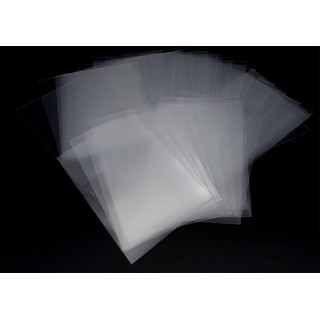 100 Docsmagic.de Mat Clear Card Sleeves Standard Size 66 x 91 - Klar - Durchsichtig - Kartenhüllen - PKM MTG