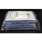 5 x  100 Docsmagic.de Mat Blue Card Sleeves Standard Size...