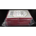 5 x  100 Docsmagic.de Mat Red Card Sleeves Standard Size...