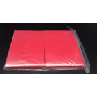 5 x  100 Docsmagic.de Mat Red Card Sleeves Standard Size 66 x 91 - Rot - Kartenhüllen - PKM MTG