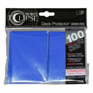 Ultra Pro Standard Sleeves - PRO-Matte Eclipse - Pacific Blue (100 Sleeves)