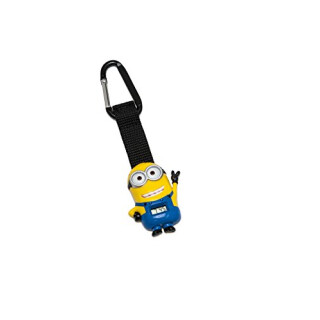Minions Clip On mit Minions Figur mit integrierter LCD Uhr
