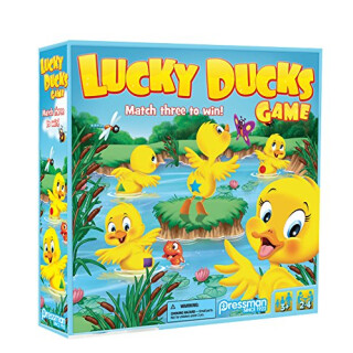 Lucky Ducks -- The Memory and Matching Game that Moves by Pressman Toy