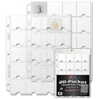 BCW-20 Pocket Thumb-Cut Seiten