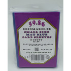 60 Docsmagic.de Mat Blue Card Sleeves Small Size 62 x 89 - YGO Cardfight - Mini Kartenhüllen Blau