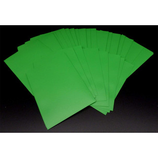 60 Docsmagic.de Mat Green Card Sleeves Small Size 62 x 89 - YGO Cardfight - Mini Kartenhüllen Grün