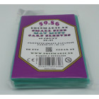 60 Docsmagic.de Mat Mint Card Sleeves Small Size 62 x 89 - YGO Cardfight - Mini Kartenhüllen Aqua
