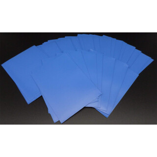 4 x 60 Docsmagic.de Mat Blue Card Sleeves Small Size 62 x 89 - YGO Cardfight - Mini Kartenhüllen Blau
