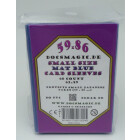 4 x 60 Docsmagic.de Mat Blue Card Sleeves Small Size 62 x 89 - YGO Cardfight - Mini Kartenhüllen Blau