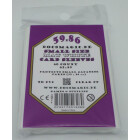 4 x 60 Docsmagic.de Mat White Card Sleeves Small Size 62 x 89 - YGO Cardfight - Mini Kartenhüllen Weiss