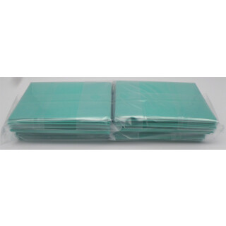 4 x 60 Docsmagic.de Mat Mint Card Sleeves Small Size 62 x 89 - YGO Cardfight - Mini Kartenhüllen Aqua