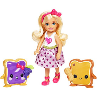 Mattel Barbie Dreamtopia Chelsea und 2 süße Sandwich-Freunde