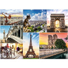 Puzzle 3000 Teile - Collage - Paris