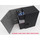 Docsmagic.de Premium Magnetic Tray Box (80) Black + Deck Divider - MTG PKM YGO - Kartenbox Schwarz