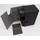 Docsmagic.de Premium Magnetic Tray Box (80) Black + Deck Divider - MTG PKM YGO - Kartenbox Schwarz