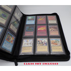Docsmagic.de Premium Pro-Player Zip-Album Black - 360 Card Binder - MTG - PKM - YGO - Sammelordner Schwarz