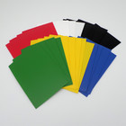 6 x 60 Docsmagic.de Mat  Card Sleeves Small Size 62 x 89 - Black Blue Green Red White Yellow - YGO Cardfight - Mini Kartenhüllen