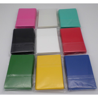 9 x 60 Docsmagic.de Mat  Card Sleeves Small Size 62 x 89 - Black Blue Green Red White Yellow Pink Mint Clear- YGO Cardfight - Mini Kartenhüllen