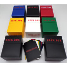 Docsmagic.de Deck Box Mix - Black, Blue, Green, Red, White Yellow - 8 Count - PKM - YGO MTG