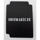 Docsmagic.de Deck Box + 100 Double Mat Black Sleeves Standard - Kartenbox & Kartenhüllen Schwarz - PKM MTG