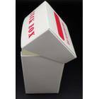 Docsmagic.de Deck Box + 100 Double Mat White Sleeves Standard - Kartenbox & Kartenhüllen Weiss - PKM MTG