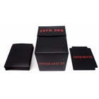 Docsmagic.de Deck Box Big + 100 Double Mat Black Sleeves...