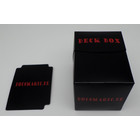 Docsmagic.de Deck Box Big + 100 Double Mat Black Sleeves Standard - Kartenbox & Kartenhüllen Schwarz - PKM MTG