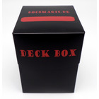 Docsmagic.de Deck Box Big + 100 Double Mat Black Sleeves Standard - Kartenbox & Kartenhüllen Schwarz - PKM MTG
