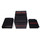 Docsmagic.de Deck Box Big + 100 Double Mat Black Sleeves Standard - Kartenbox & Kartenhüllen Schwarz - PKM MTG