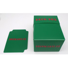Docsmagic.de Deck Box + 60 Mat Green Sleeves Small Size - Mini Kartenbox & Kartenhüllen Grün - YGO