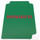 Docsmagic.de Deck Box + 60 Double Mat Green Sleeves Small Size - Mini Kartenbox & Kartenhüllen Grün - YGO