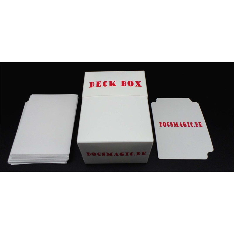 60 Double Mat Sleeves 62 x 89 Small Size Kartenbox Docsmagic.de Deck Box Full 