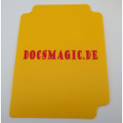 Docsmagic.de Deck Box + 60 Double Mat Yellow Sleeves Small Size - Mini Kartenbox & Kartenhüllen Gelb - YGO