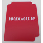 Docsmagic.de Deck Box Red +  Card Divider - Kartenbox Rot...