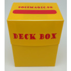 Docsmagic.de Deck Box Yellow +  Card Divider - Kartenbox Gelb - PKM - YGO MTG