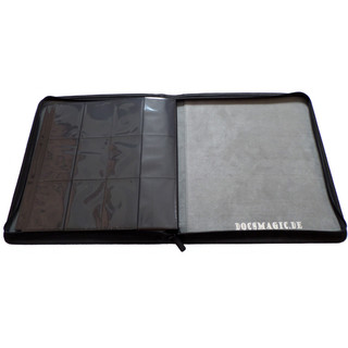 Classeur 480 Cartes Pro-Player – 24 Pochettes Par Page, Fermeture éclair Noire, Chargement Latéral – Pour MTG, Pokemon, Yu-Gi-Oh