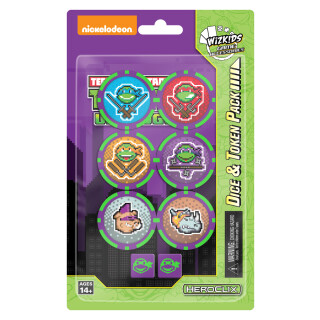 Unplugged Teenage Mutant Ninja Turtles Dice & Token HeroClix