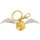 Harry Potter Golden Snitch Pewter Key Chain