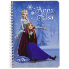 Disney Frozen Notizbuch, Hardcover, 80 Blatt, Blau (Safta...