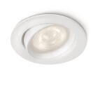 Philips Ellipse LED Einbaustrahler weiß, 1 x 4 W)