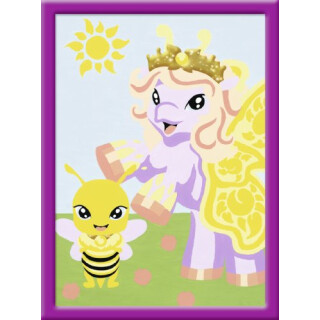 Ravensburger 27975 - Filly Bea - Malen nach Zahlen Brilliant, 13 x 18 cm