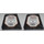 100 Docsmagic.de 18-Pocket Pages Black - Sideloading - MTG PKM YGO  - 11-Hole - Ordnerseiten Schwarz